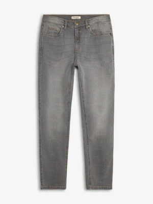 Jeansy classic fit, straight BonPrix szary