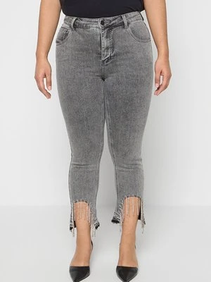 Jeansy damskie mom fit Apart