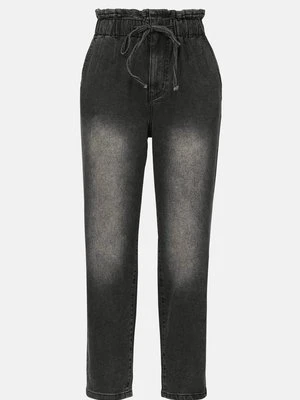 Jeansy damskie mom fit Even&Odd