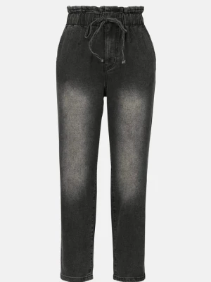 Jeansy damskie mom fit Even&Odd