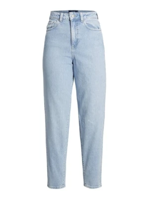 Jeansy damskie mom fit JJXX jasnoniebieski denim