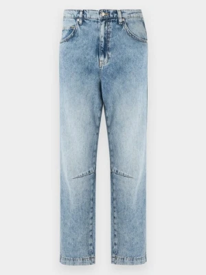 Jeansy damskie mom fit JOOP! niebieski