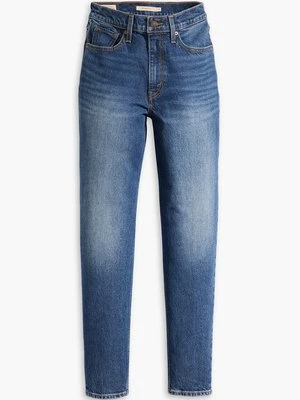 Jeansy damskie mom fit Levi's niebieski denim