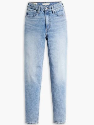 Jeansy damskie mom fit Levi's jasnoniebieski denim