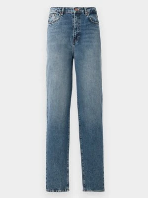 Jeansy damskie mom fit LTB niebieski denim