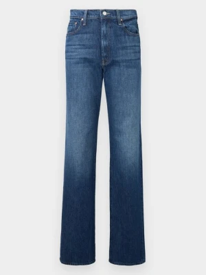 Jeansy damskie mom fit Mother niebieski