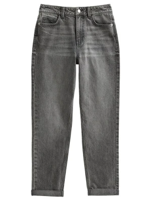 Jeansy damskie mom fit New Look ciemnoszary