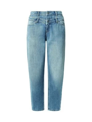 Jeansy damskie mom fit Pepe Jeans niebieski denim