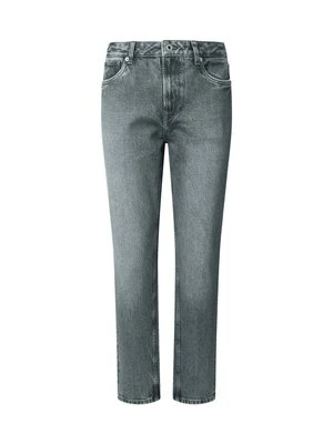 Jeansy damskie mom fit Pepe Jeans szary