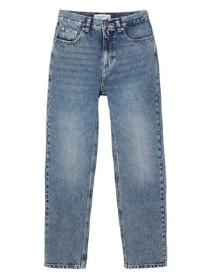 Jeansy damskie mom fit PULL&BEAR