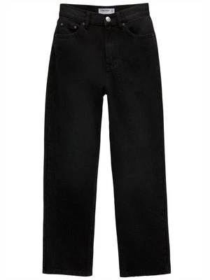 Jeansy damskie mom fit PULL&BEAR czarny