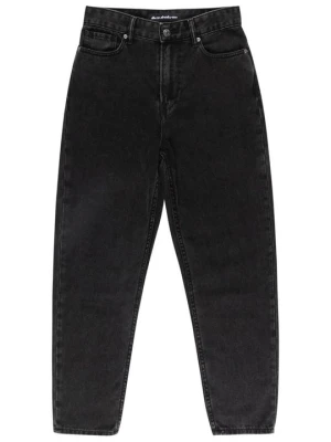 Jeansy damskie mom fit Quiksilver czarny