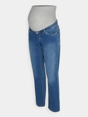 Jeansy damskie mom fit Vero Moda niebieski denim