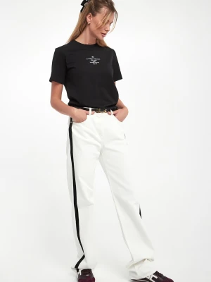 Jeansy damskie z paskiem ELISABETTA FRANCHI