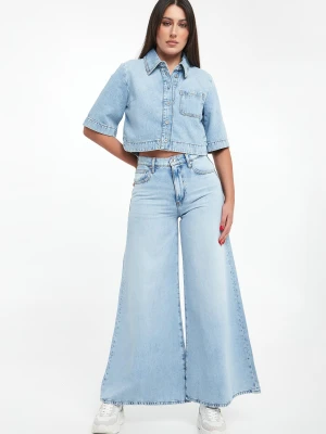 Jeansy damskie z wysokim stanem LIU JO