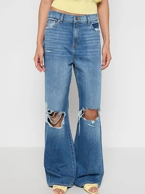 Jeansy Dzwony 7 For All Mankind niebieski