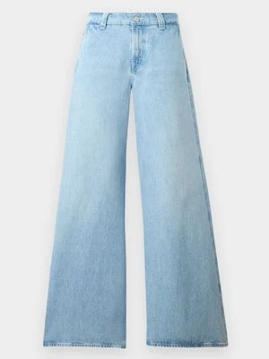 Jeansy Dzwony 7 For All Mankind jasnoniebieski denim