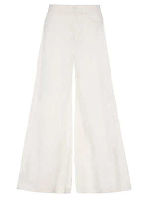Jeansy Dzwony 7 For All Mankind biały