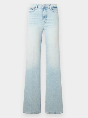 Jeansy Dzwony 7 For All Mankind niebieski