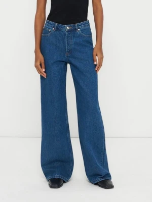Jeansy Dzwony A.p.c. niebieski denim