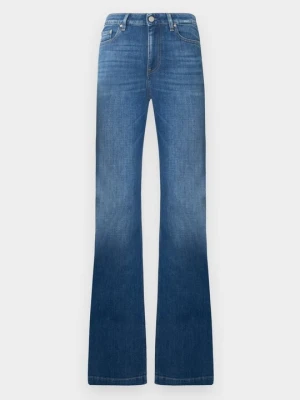 Jeansy Dzwony Ag Jeans niebieski denim