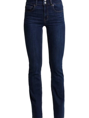 Jeansy Dzwony American Eagle ciemnoniebieski