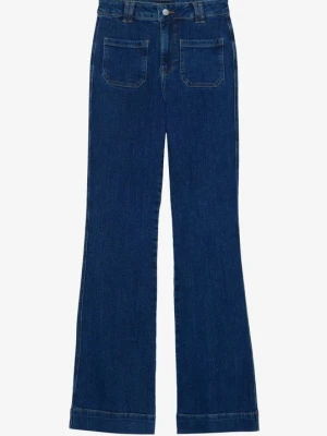 Jeansy Dzwony Anna Field By Zalando ciemnoniebieski