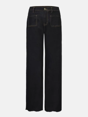 Jeansy Dzwony Anna Field Tall By Zalando czarny