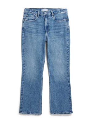 Jeansy Dzwony ARMEDANGELS niebieski denim