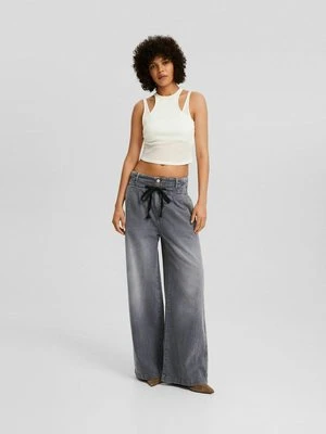 Jeansy Dzwony Bershka