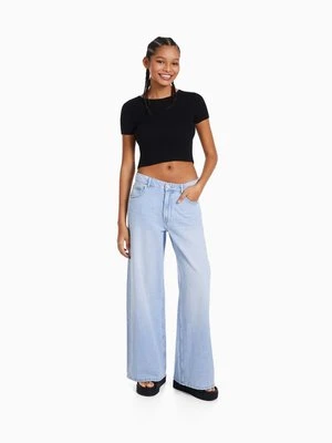 Jeansy Dzwony Bershka