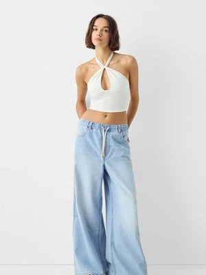 Jeansy Dzwony Bershka
