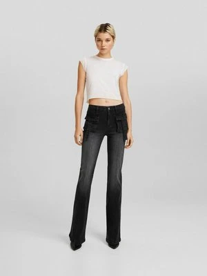 Jeansy Dzwony Bershka