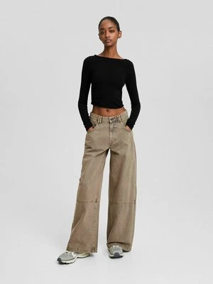 Jeansy Dzwony Bershka