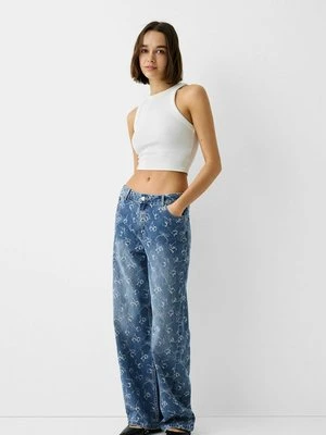 Jeansy Dzwony Bershka