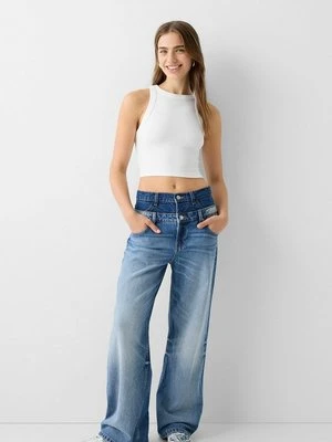 Jeansy Dzwony Bershka