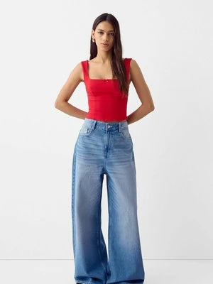 Jeansy Dzwony Bershka