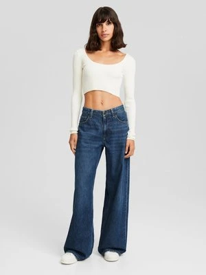 Jeansy Dzwony Bershka