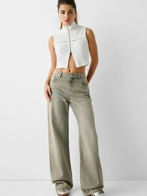 Jeansy Dzwony Bershka