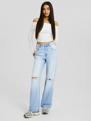 Jeansy Dzwony Bershka