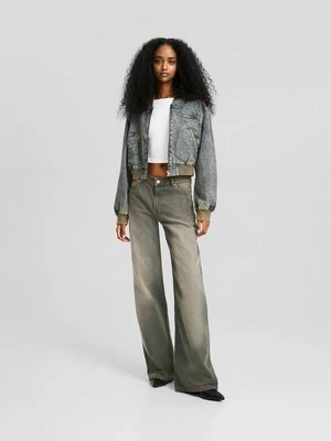 Jeansy Dzwony Bershka