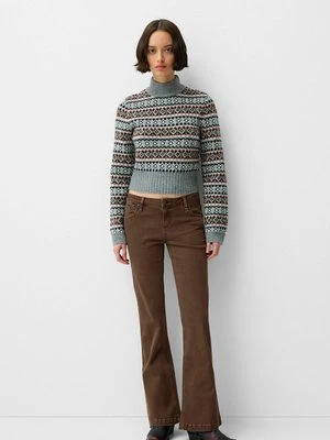 Jeansy Dzwony Bershka