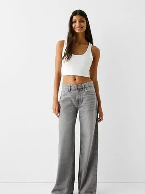 Jeansy Dzwony Bershka