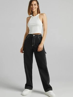 Jeansy Dzwony Bershka