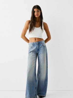 Jeansy Dzwony Bershka
