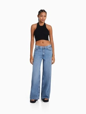 Jeansy Dzwony Bershka