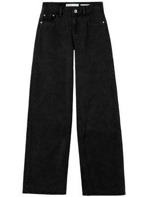 Jeansy Dzwony Bershka czarny