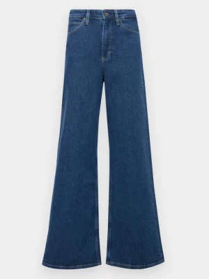 Jeansy Dzwony Calvin Klein ciemnoniebieski