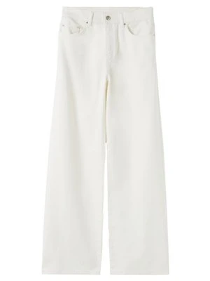Jeansy Dzwony CLAUDIE PIERLOT mleczny