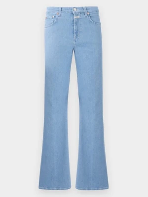 Jeansy Dzwony Closed jasnoniebieski denim